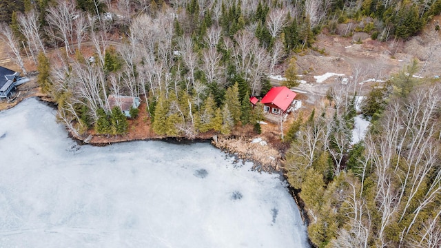 119 W Conroy Lake Rd, Monticello, ME 04760 - bird's eye view