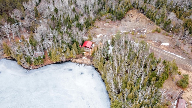 119 W Conroy Lake Rd, Monticello, ME 04760 - bird's eye view