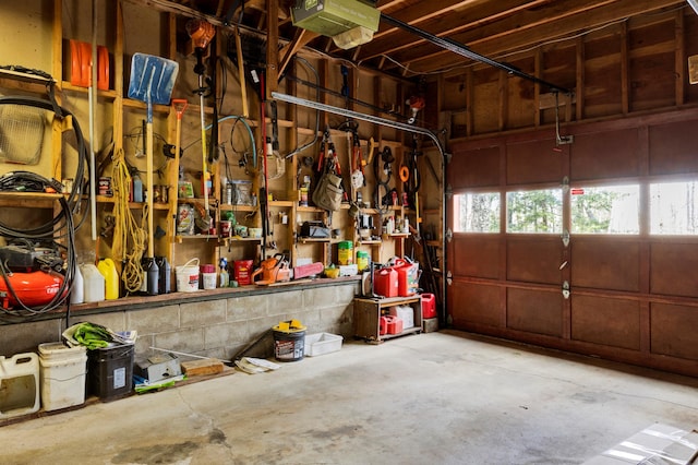 198 Hooper Rd, Shapleigh, ME 04076 - garage with a garage door opener