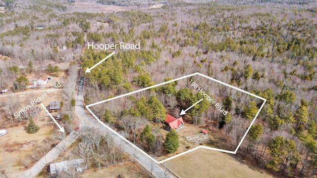 198 Hooper Rd, Shapleigh, ME 04076 - drone / aerial view
