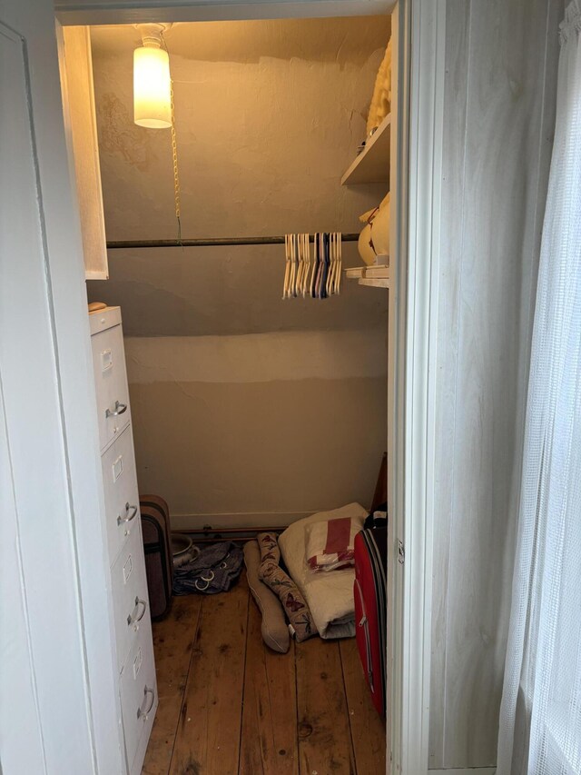 20 Westbrook St, South Thomaston, ME 04858 - walk in closet with wood-type flooring