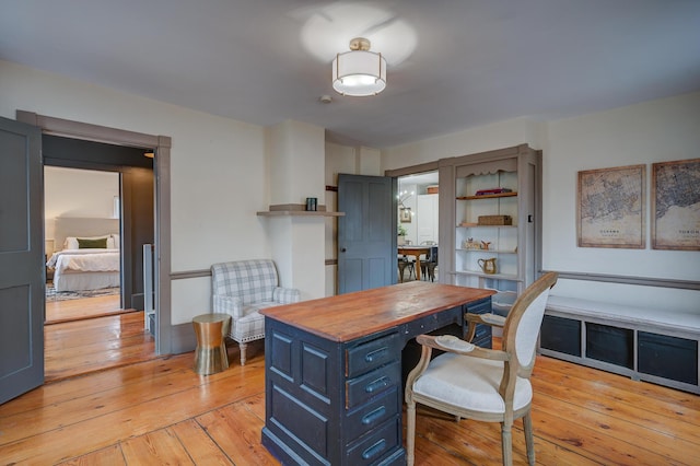 917 Main St, Fryeburg, ME 04037 - office with light wood finished floors