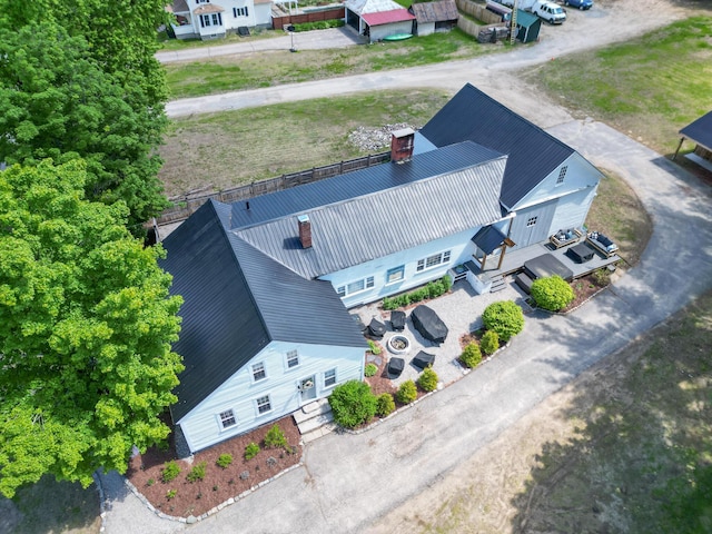 917 Main St, Fryeburg, ME 04037 - view from above of property