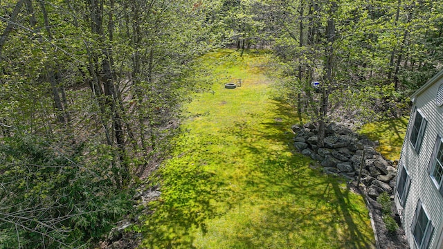 162 Roosevelt Trl Unit 3, Casco, ME 04015 - drone / aerial view of a heavily wooded area