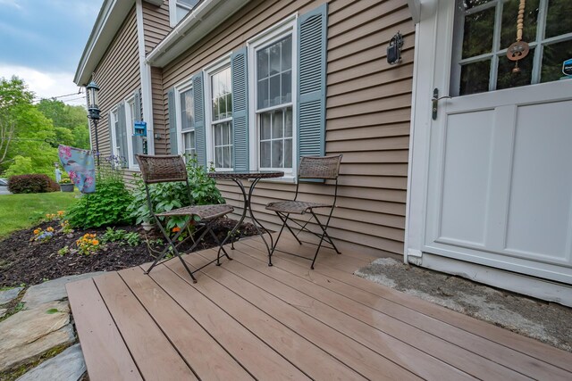 13 Park St, Dover-Foxcroft, ME 04426 - view of deck