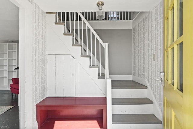 9 School St, Boothbay Harbor, ME 04538 - view of staircase