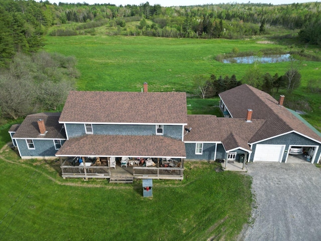 15 Murphy Ln, Madison, ME 04950 - view from above of property featuring a large body of water