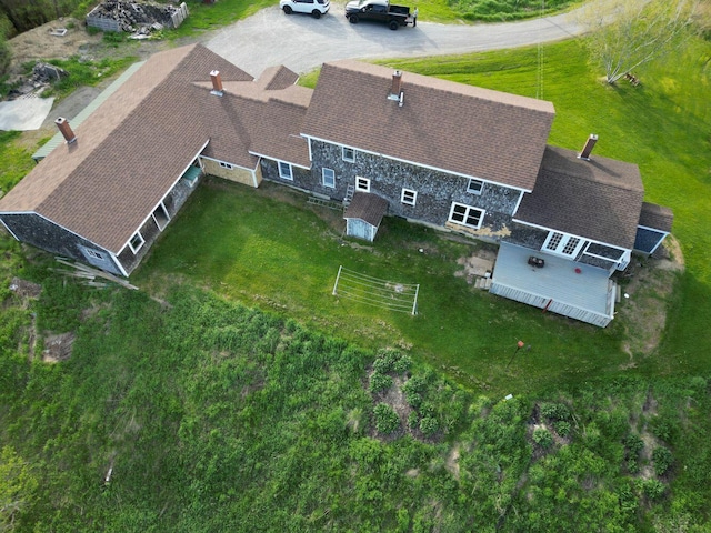 15 Murphy Ln, Madison, ME 04950 - aerial view of property and surrounding area