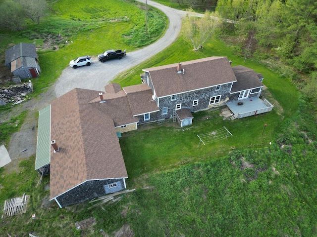 15 Murphy Ln, Madison, ME 04950 - aerial view of property and surrounding area