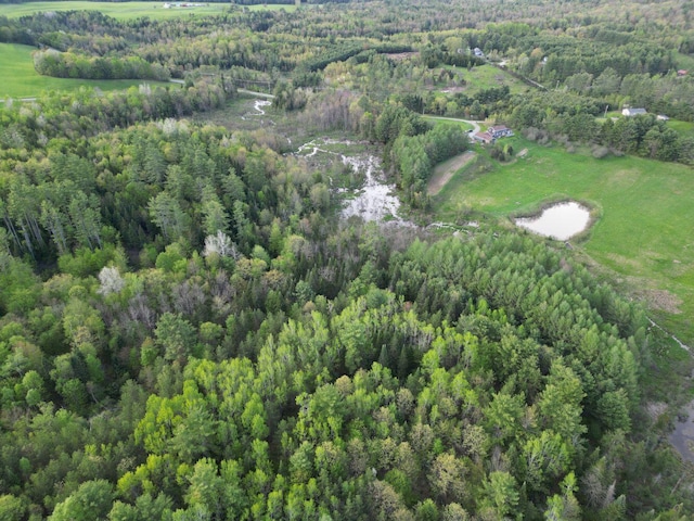 15 Murphy Ln, Madison, ME 04950 - aerial overview of property's location with a forest