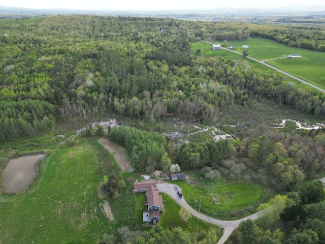 15 Murphy Ln, Madison, ME 04950 - aerial view of property's location featuring a heavily wooded area