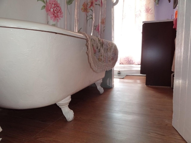 16 Pleasant St, Milo, ME 04463 - bathroom with wood finished floors