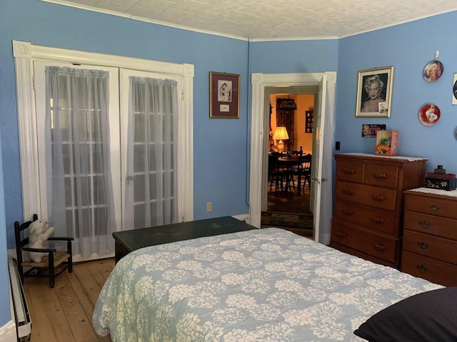 16 Pleasant St, Milo, ME 04463 - bedroom with hardwood / wood-style flooring