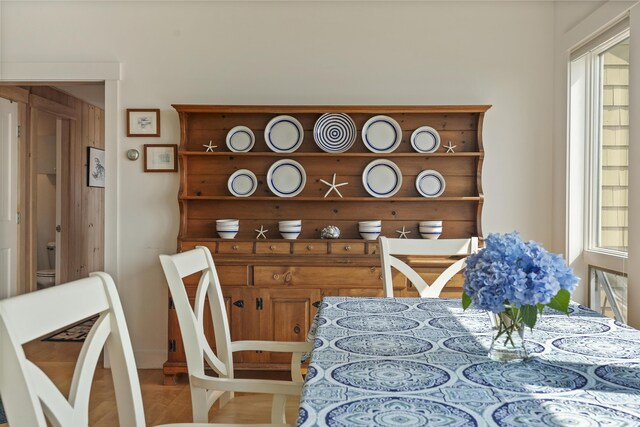 223 Pemaquid Trl, Bristol, ME 04554 - dining space with healthy amount of natural light