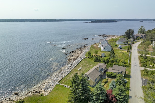 223 Pemaquid Trl, Bristol, ME 04554 - aerial view of property and surrounding area with a nearby body of water