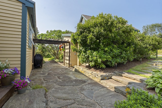 223 Pemaquid Trl, Bristol, ME 04554 - view of patio / terrace featuring a grill