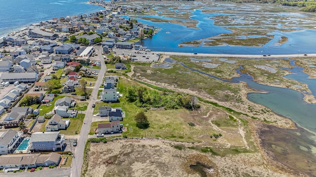 46 Ox Cart Ln, Wells, ME 04090 - aerial view of residential area featuring a nearby body of water