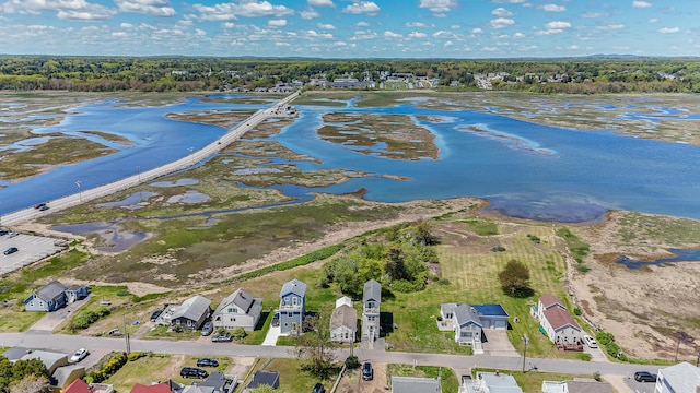 46 Ox Cart Ln, Wells, ME 04090 - drone / aerial view of a large body of water
