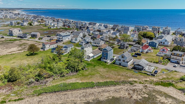 46 Ox Cart Ln, Wells, ME 04090 - aerial view of residential area with a large body of water