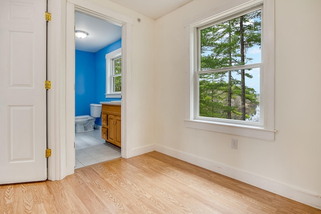 480 E Shore Dr, Acton, ME 04001 - spare room with light wood-style flooring and baseboards