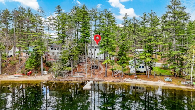 480 E Shore Dr, Acton, ME 04001 - surrounding community featuring a boat dock and a water view