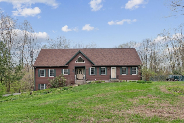 14 Stonebrook Rd, Windham, ME 04062 - view of front of home with entry steps and a shingled roof