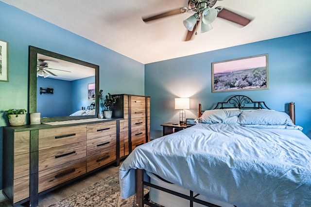 18 Sheila Cir, Saco, ME 04072 - bedroom featuring wood finished floors and a ceiling fan