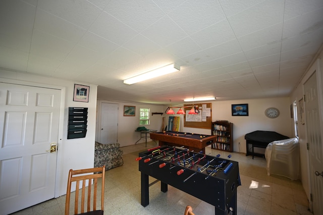 15 Allens Way Unit 18, Raymond, ME 04071 - playroom with tile patterned floors and pool table