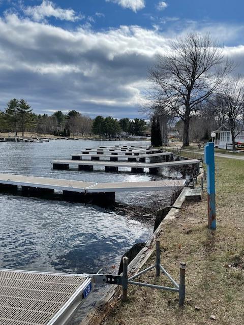 15 Allens Way Unit 18, Raymond, ME 04071 - view of dock featuring a water view
