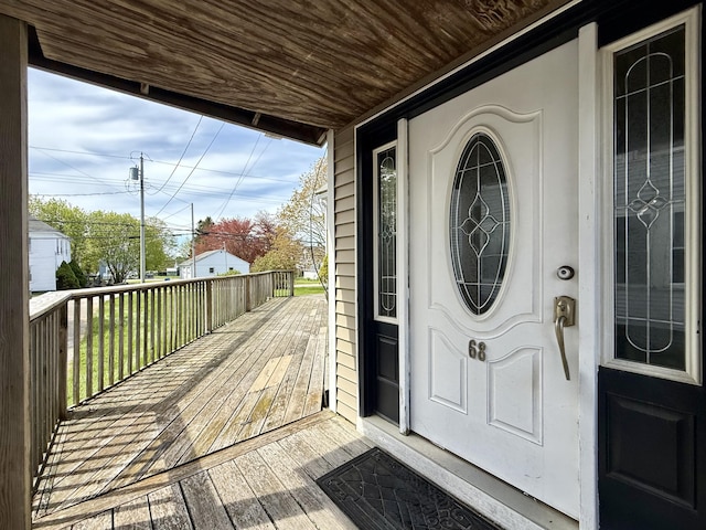 68 Washington St, Eastport, ME 04631 - view of doorway to property