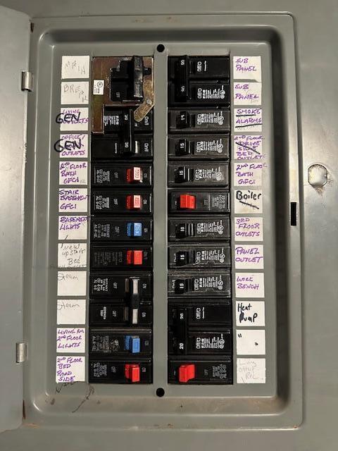 26 Old Searsport Ave, Belfast, ME 04915 - utility room with electric panel