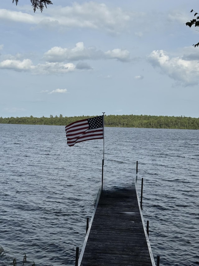 5 Canoe Ct Unit T3 R9, Nwp, ME 04462 - dock area featuring a water view