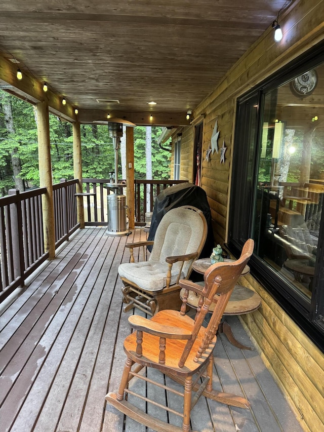 5 Canoe Ct Unit T3 R9, Nwp, ME 04462 - view of wooden terrace