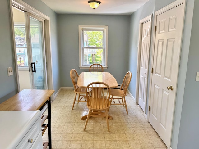 18 Hampton Ave, Old Orchard Beach, ME 04064 - dining space featuring baseboards