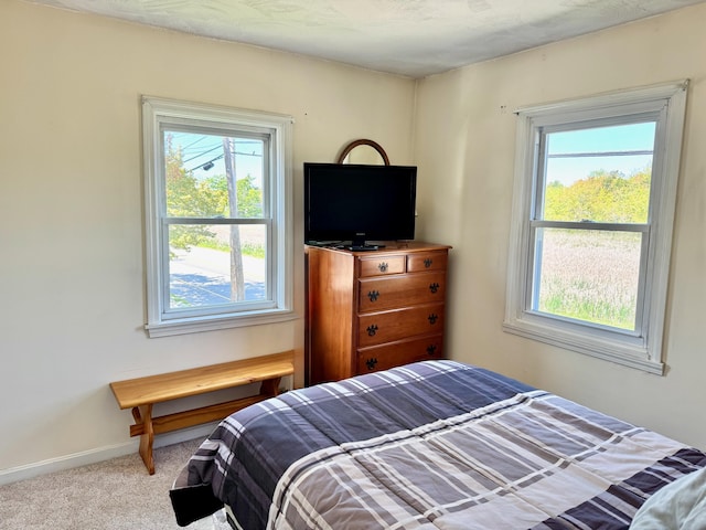 18 Hampton Ave, Old Orchard Beach, ME 04064 - carpeted bedroom featuring multiple windows and baseboards