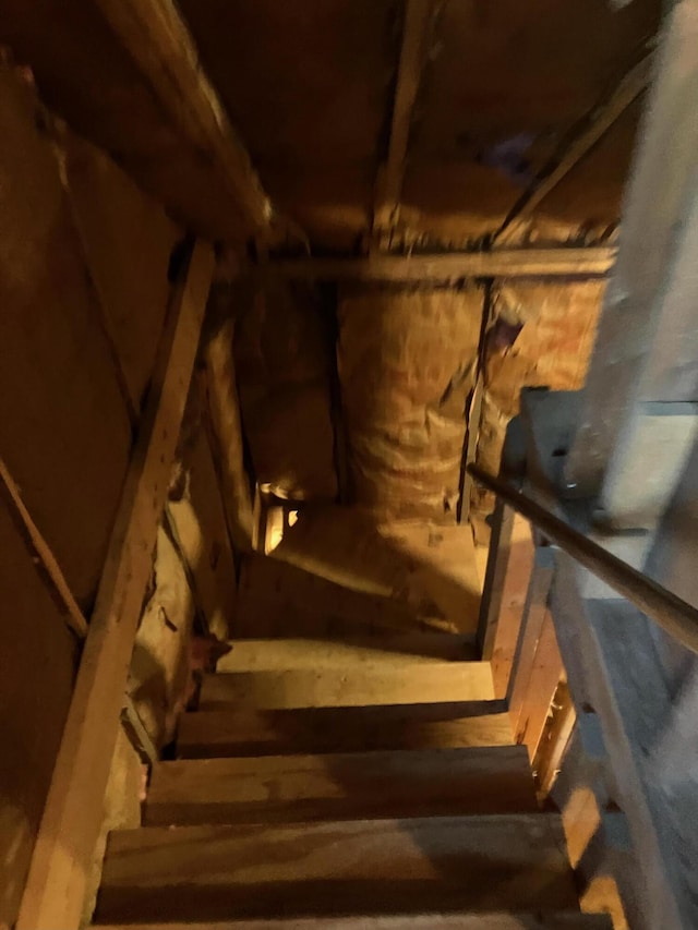 view of staircase