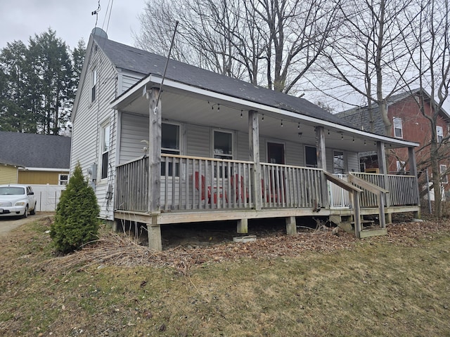 335 Water St, Hallowell, ME 04347 - back of house with a porch