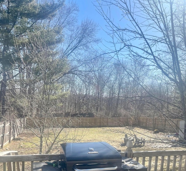 642 Main St, Old Town, ME 04468 - view of yard featuring a fenced backyard