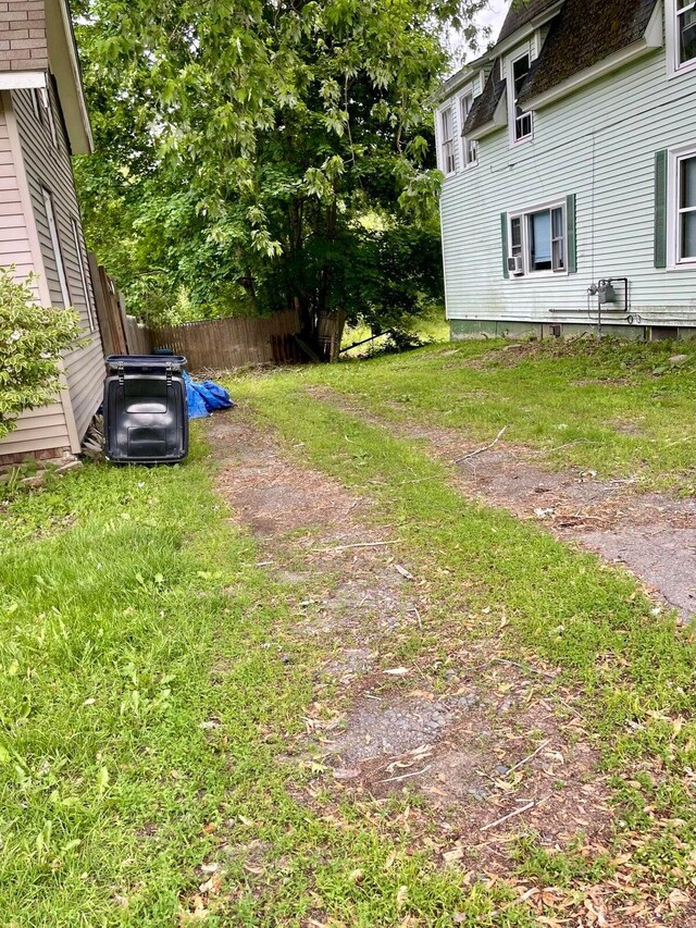 642 Main St, Old Town, ME 04468 - view of yard with fence