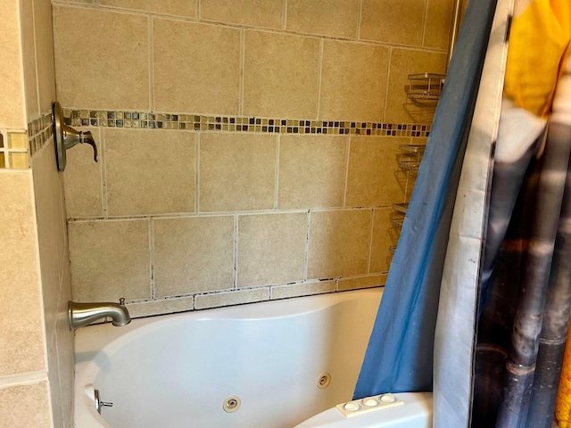 642 Main St, Old Town, ME 04468 - bathroom with a combined bath / shower with jetted tub