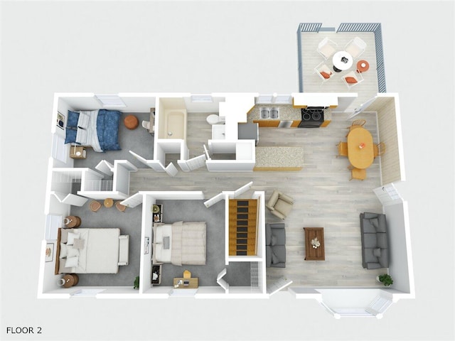 view of layout