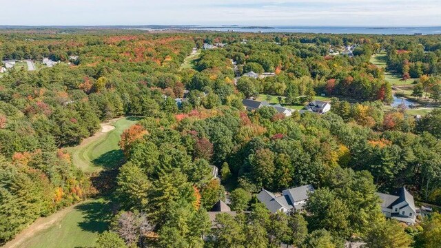 21 Oakmont Dr Unit 21, Old Orchard Beach, ME 04064 - aerial view featuring a wooded view