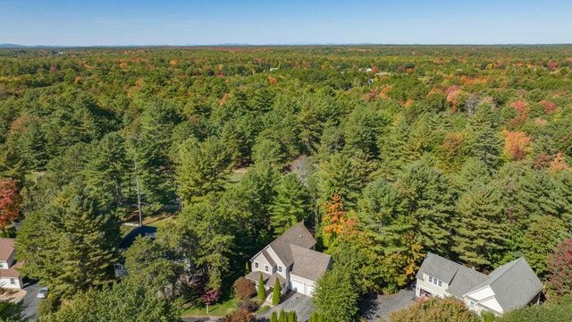 21 Oakmont Dr Unit 21, Old Orchard Beach, ME 04064 - drone / aerial view with a wooded view