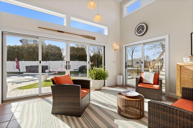 21 Atlantic St, Rockland, ME 04841 - sunroom / solarium with french doors