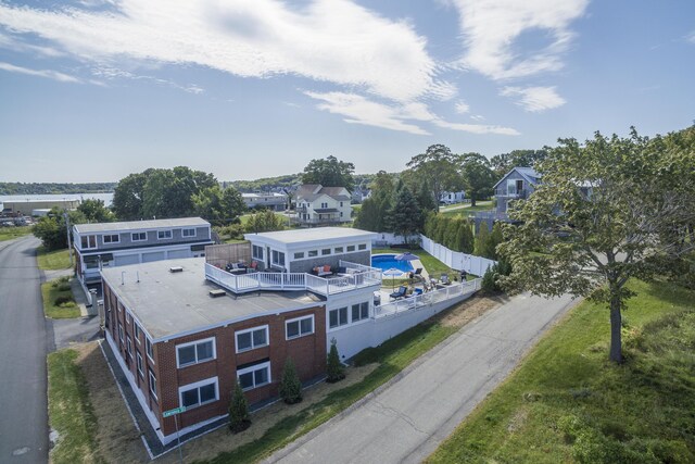 21 Atlantic St, Rockland, ME 04841 - birds eye view of property
