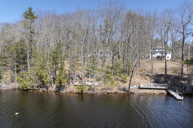 27 Miller Ln, Alfred, ME 04002 - drone / aerial view with a water view
