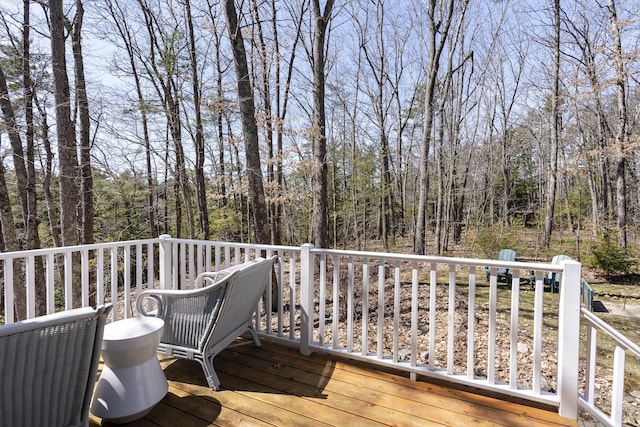 27 Miller Ln, Alfred, ME 04002 - view of deck