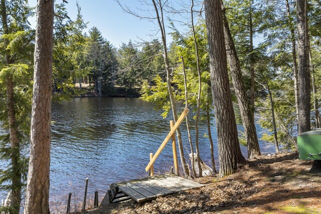 27 Miller Ln, Alfred, ME 04002 - view of dock featuring a water view