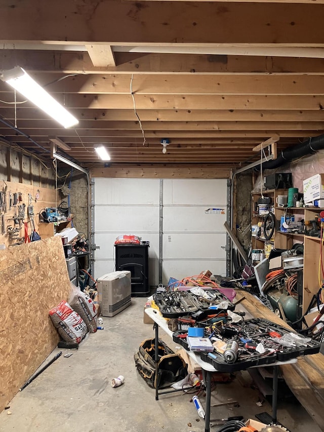 44 Webb Pond Rd, Eastbrook, ME 04634 - view of garage