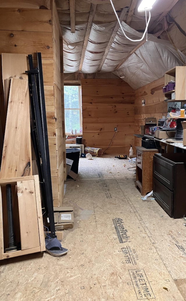 44 Webb Pond Rd, Eastbrook, ME 04634 - view of attic